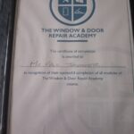 window and door repair certification